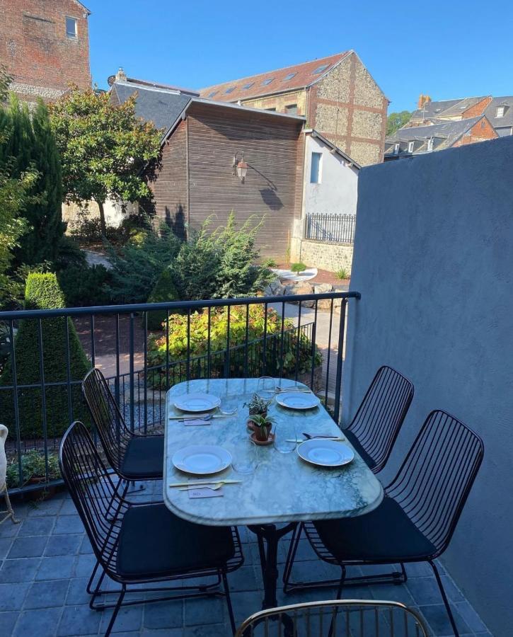 La Maison Du Tripot Honfleur Esterno foto